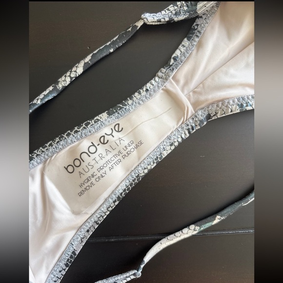 Bond-Eye python triangle bikini - Picture 2 of 5